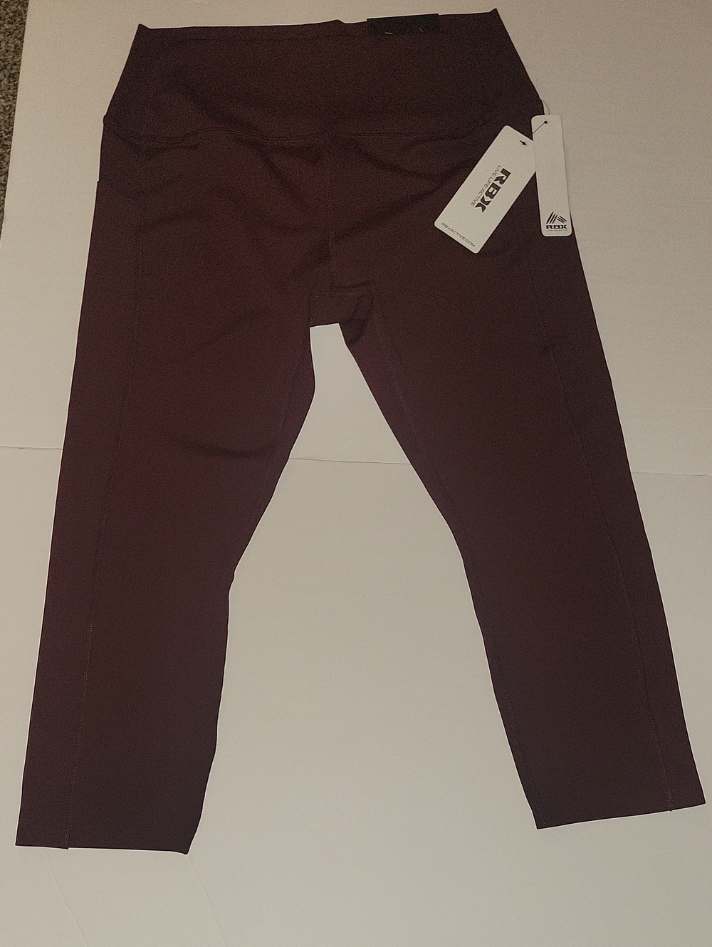 RBX ACTIVEWEAR SZ XL CAPRI LENGTH HIGH WAISTED
